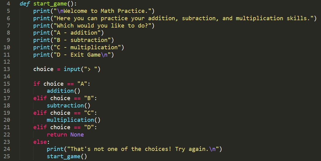 How to code your first simple game using Python, by Doug Steen