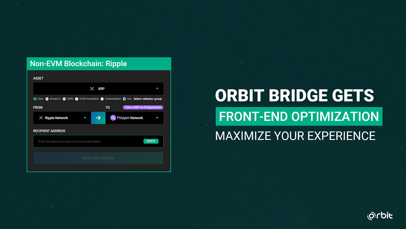 신규 업데이트: 오르빗 브릿지 3.0. 오르빗 체인 커뮤니티 여러분 안녕하세요. | by OrbitChain | Orbit Chain  | Medium