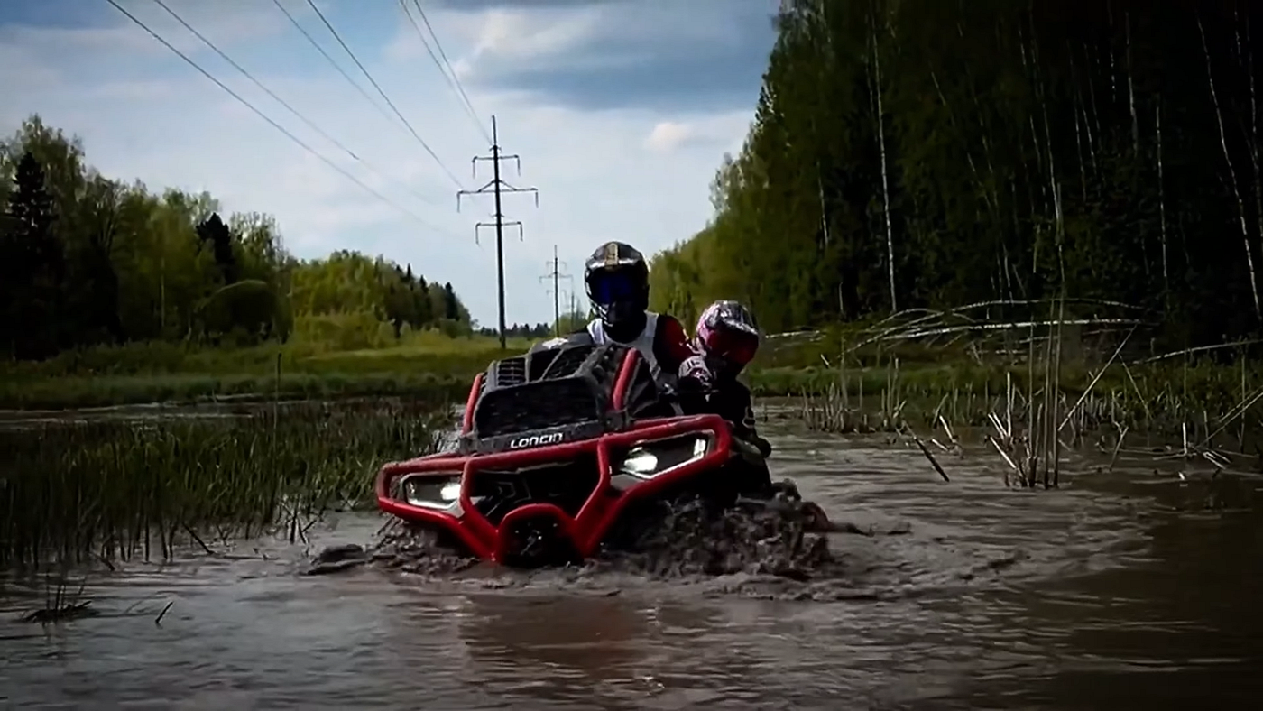 How Capable Is the LONCIN XWolf 1000 MUD in Water?