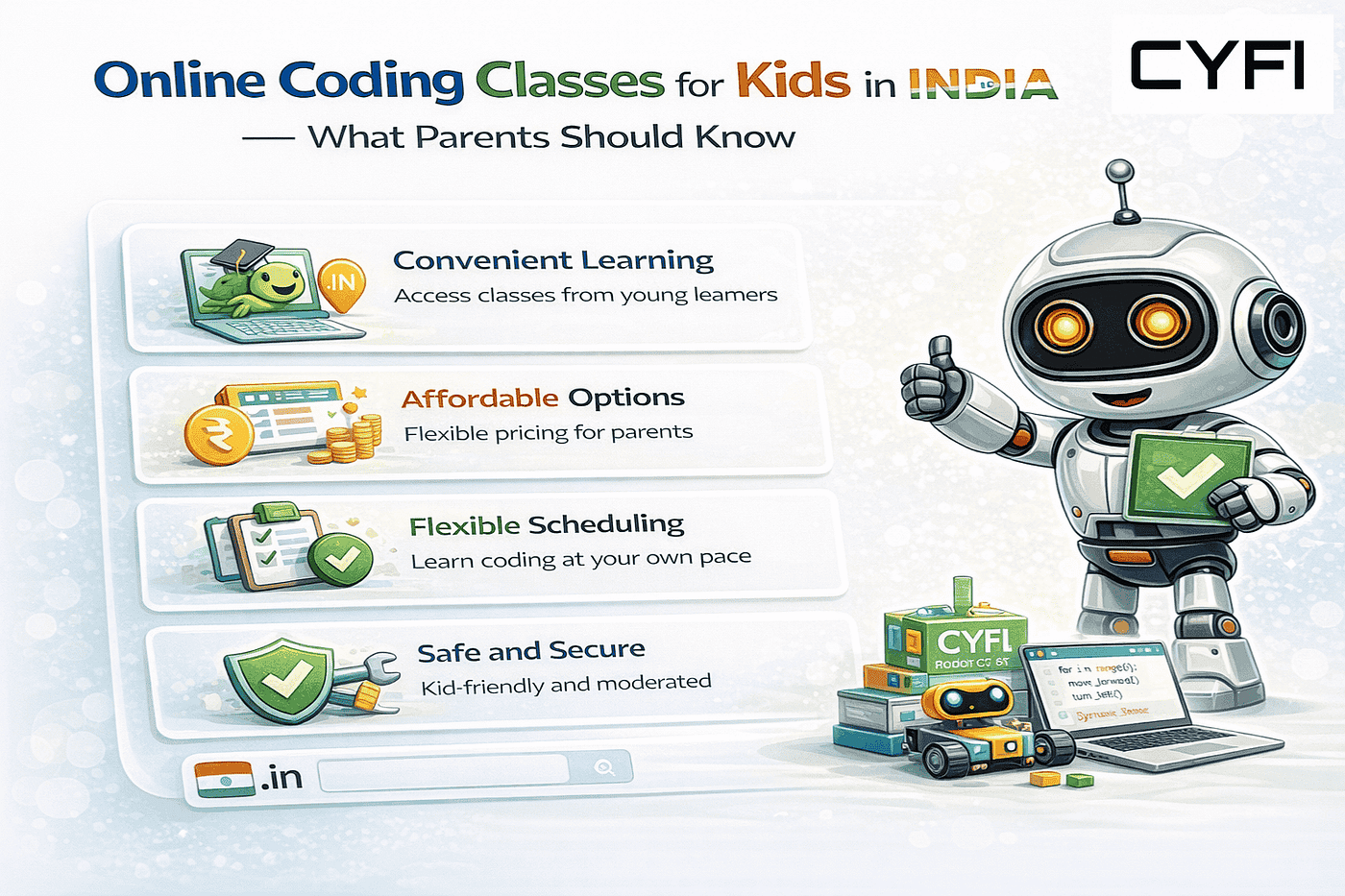 Online Coding Classes for Kids in India - What Parents Should Know