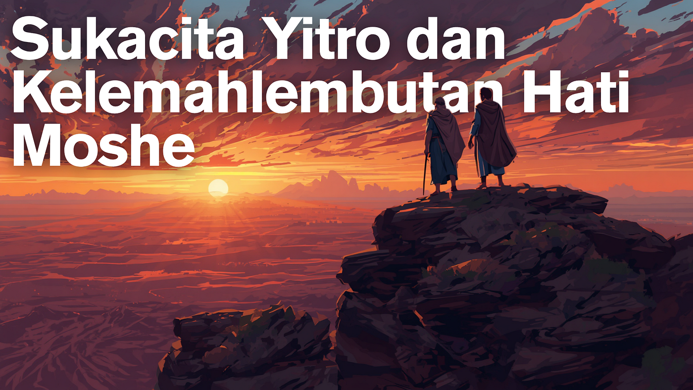Parashat Yitro: Sukacita Yitro dan Kelemahlembutan Hati Moshe