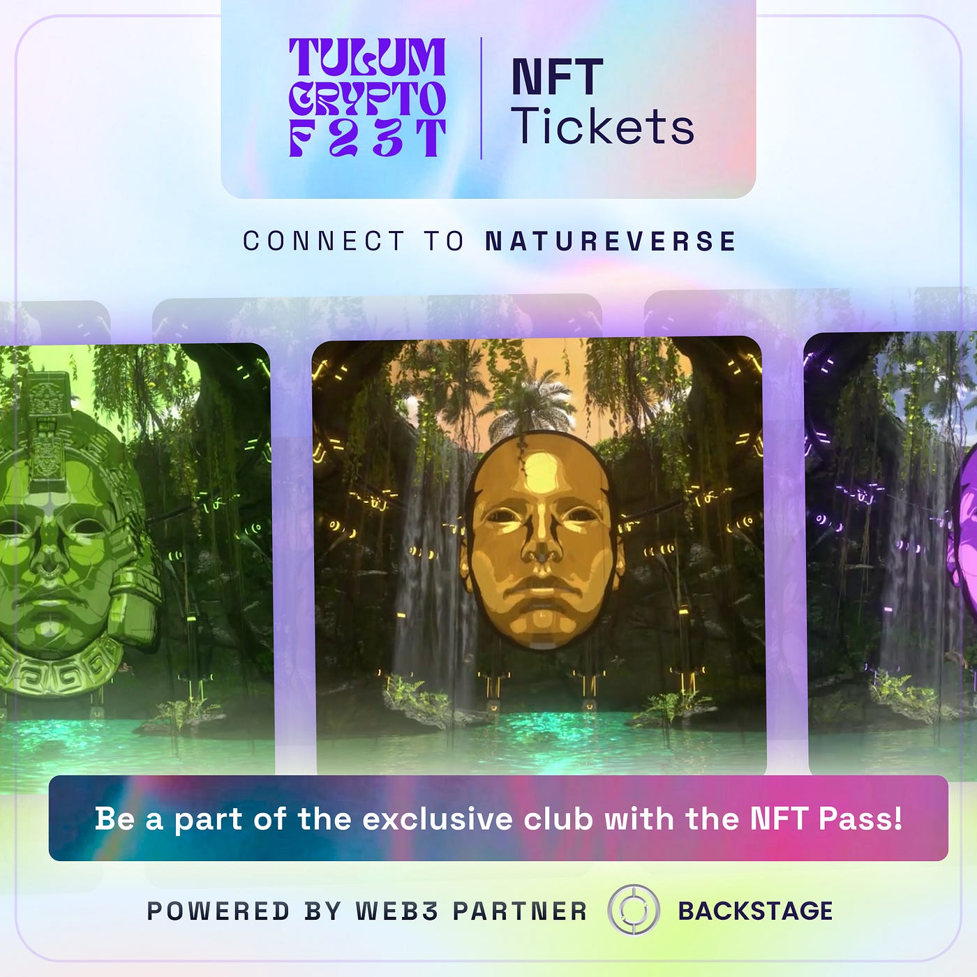 Tulum Crypto Fest Is Calling You to the Mayan Jungle! Get Your Festival  Pass on the Backstage Marketplace | by BKSBackstage Official | Medium
