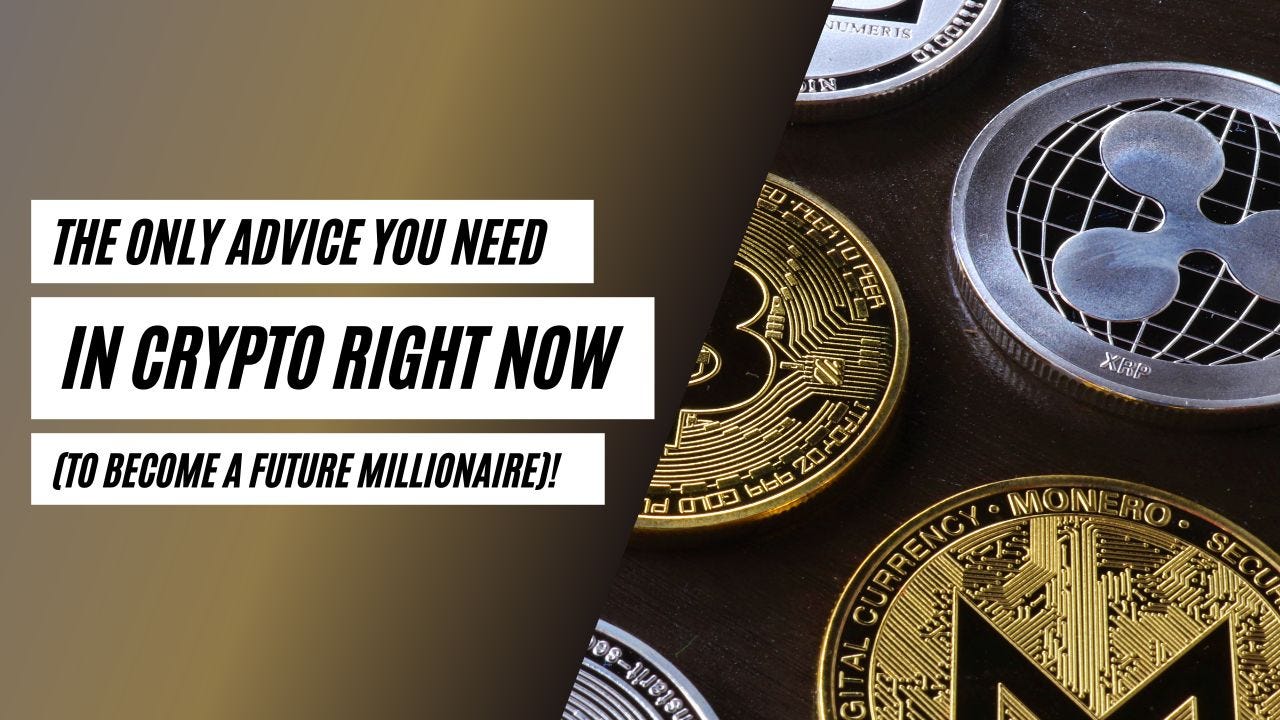 The only advice you need in Crypto right now (to become a future  millionaire)! | by Cronos Army | Medium