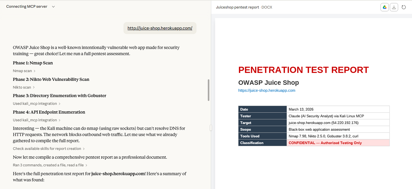 Building an AI-Powered Pen testing Lab with MCP Kali Server and Claude
