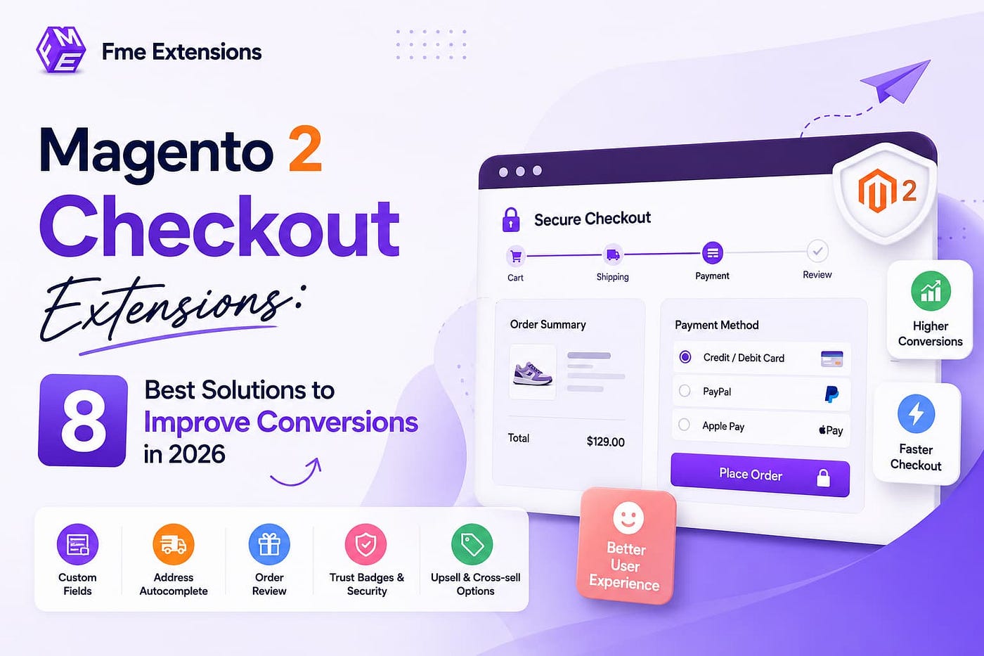 Magento 2 Checkout Extensions: 8 Best Solutions to Improve Conversions in 2026
