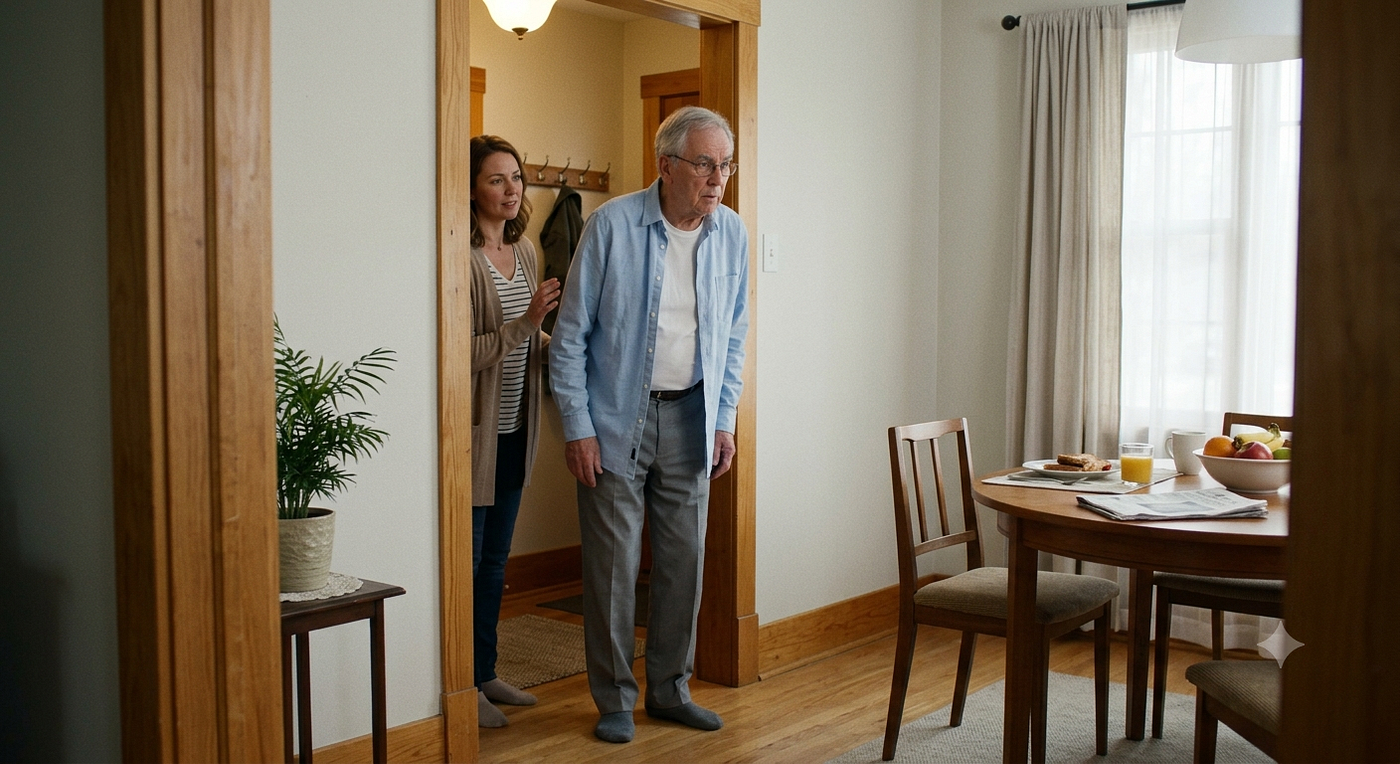What Could Be Happening? Episode 1 — The Man Who Got “Stuck” in the Doorway