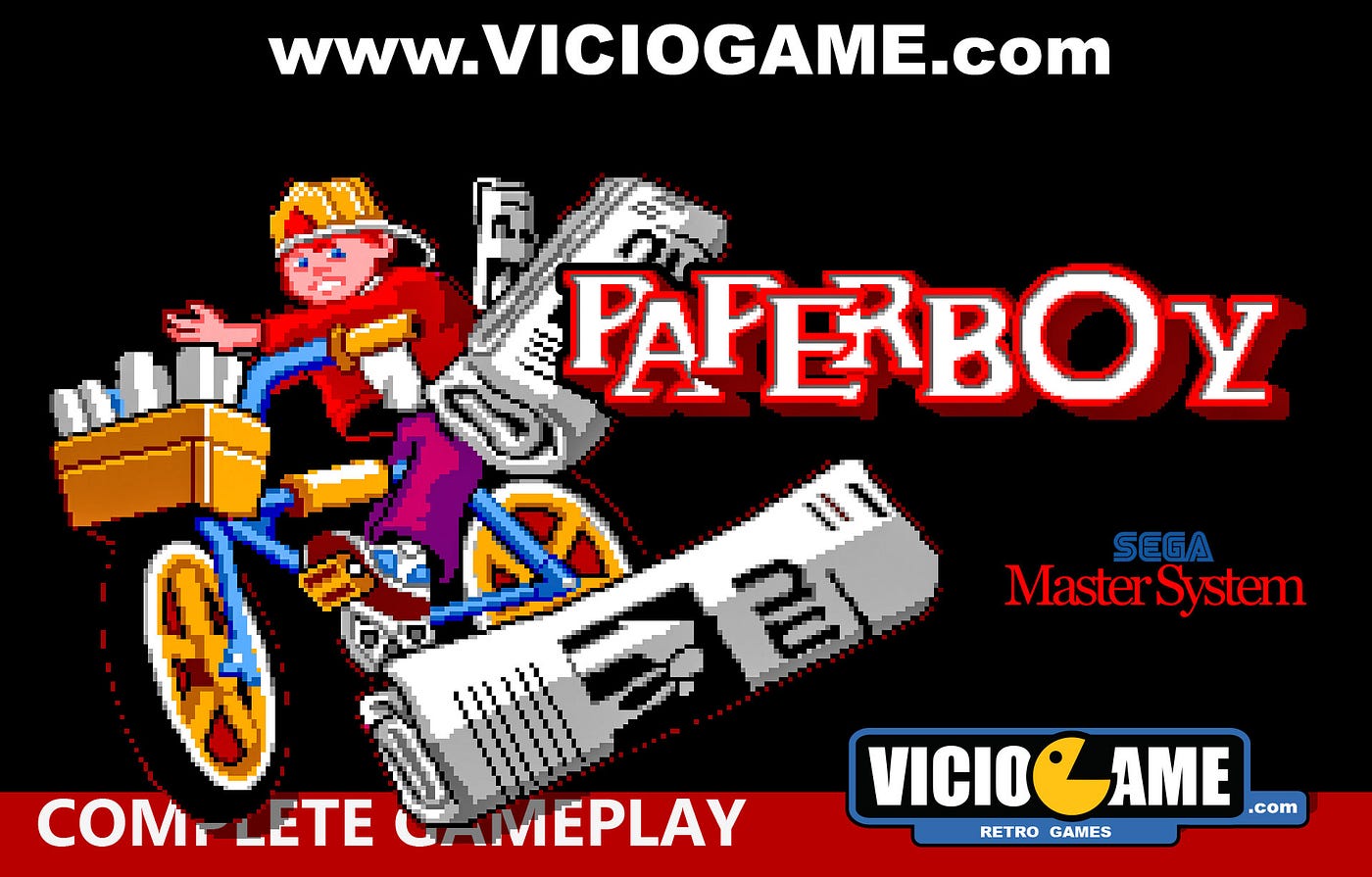 🎮 Paperboy (Master System) Complete Gameplay