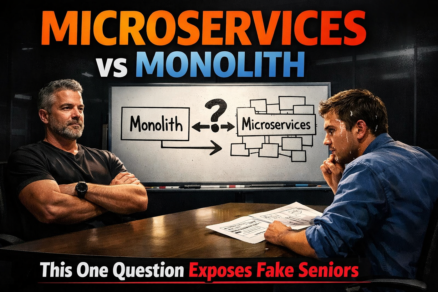 Microservices vs Monolith: This One Question Exposes Fake Senior Developers