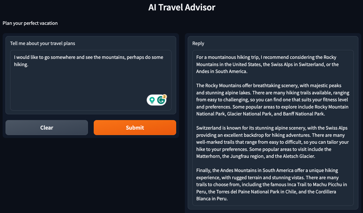 Create a Travel Assistant Chatbot using ChatGPT | by Darren ...