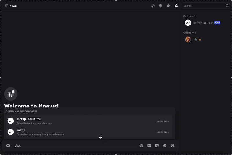 How the tech scounting bot works in Discord | Image by author