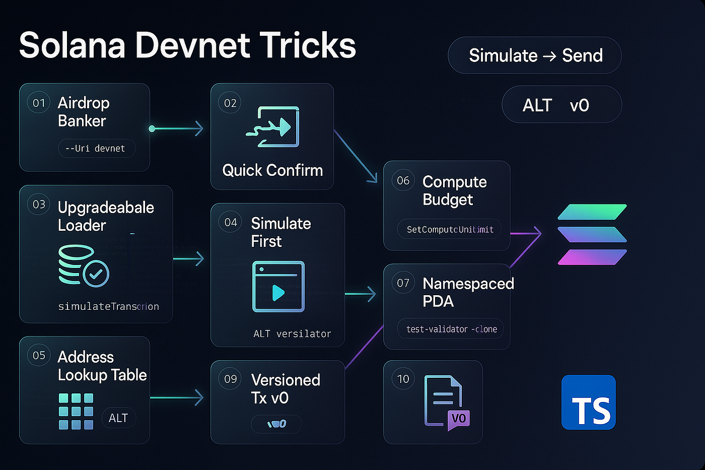 10 Solana Devnet Tricks for Faster Prototyping | by Bhagya Rana | Medium