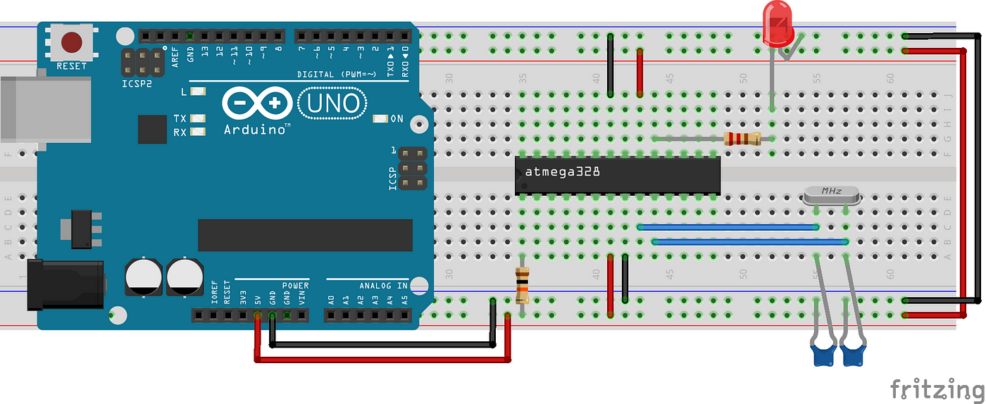 Programming ATmega328P with Arduino | by Krishna Ojha | Medium