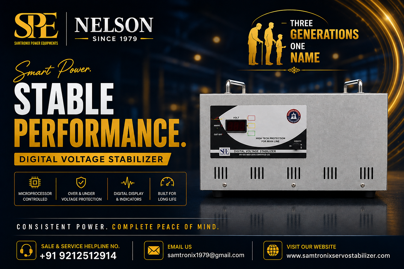 Digital Voltage Stabilizer: How Stable Power Supports Business Growth
