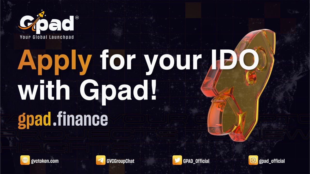 Join the Future of Crypto Innovation: Apply Your IDO with GPAD | by GPAD  ($GVC) | Medium