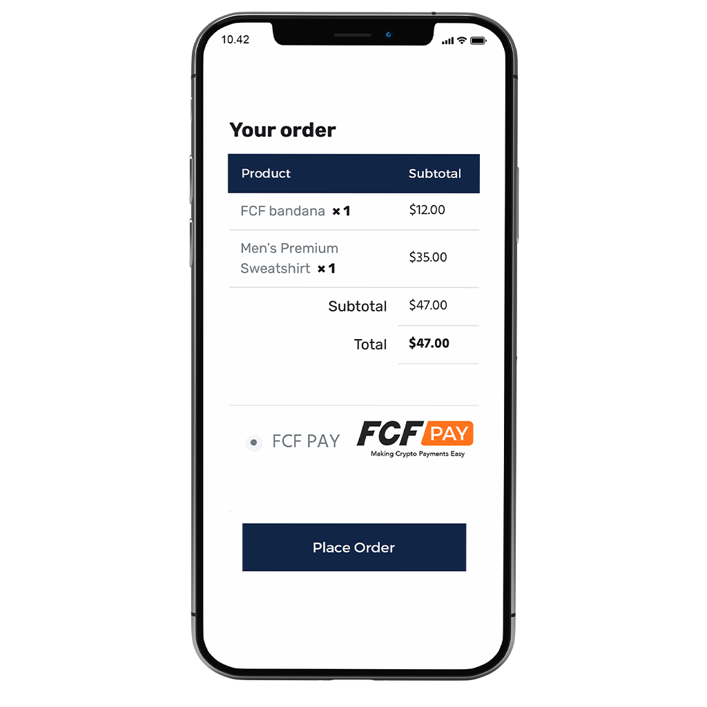 Introducing FCF Pay. FCF Pay is a cryptocurrency payment… | by French  Connection Finance | FCF Pay | Medium