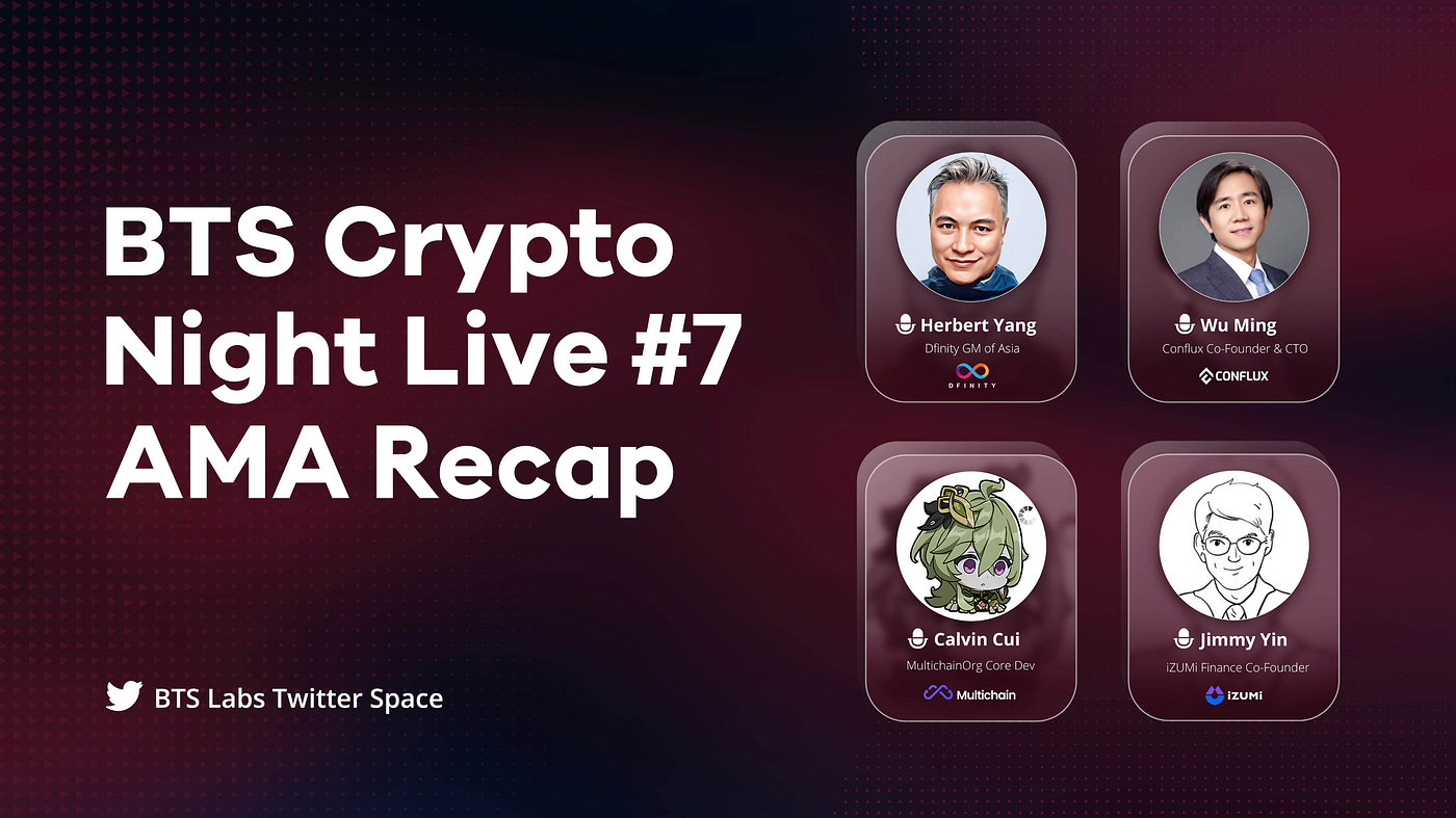Technical Breakthrough and Implications for the Future of Blockchain — BTS  Labs Twitter Spaces AMA Recap | by Conflux Network | Conflux Network |  Medium
