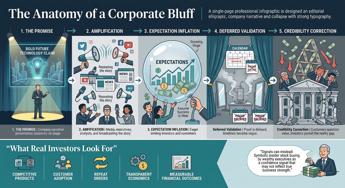 How to find Bluffing Tech Companies
