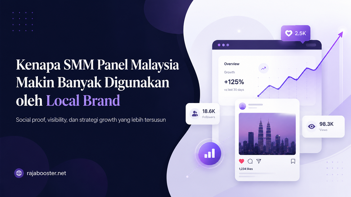 Kenapa SMM Panel Malaysia Makin Banyak Digunakan oleh Local Brand
