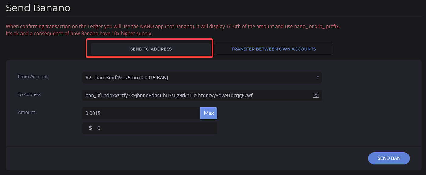 How to access Banano on a Ledger hardware wallet using the Nano App | by  Json (Joohansson) | Medium