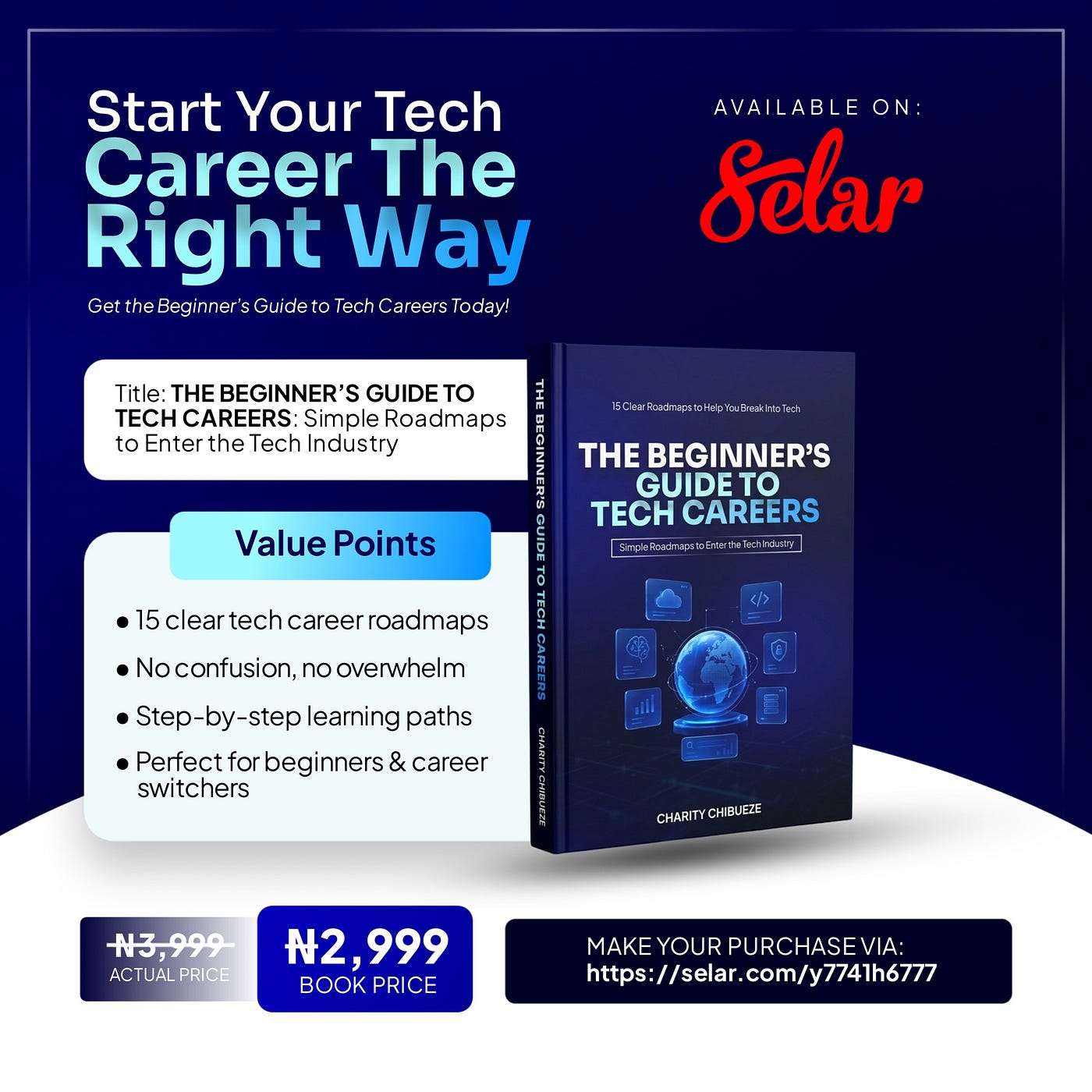 Beginner’s Guide To Tech Career Ebook by Charity Chibueze