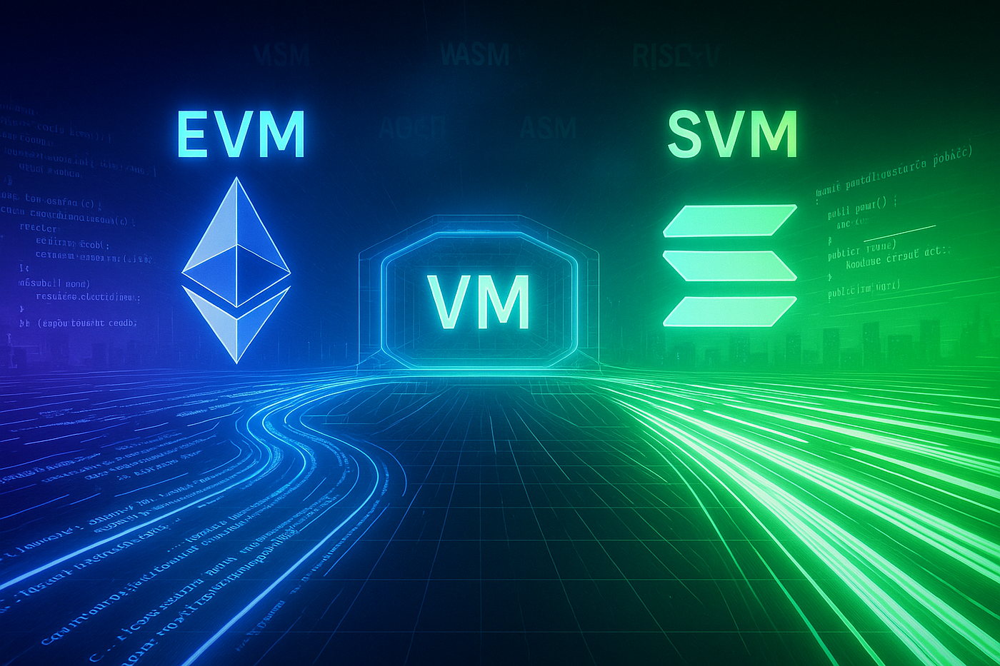 EVM vs. SVM Chains: A Deep Dive into Blockchain Virtual Machines, Their  Pros and Cons, and the Future of Crypto Ecosystems | by 0toH3ro | Medium