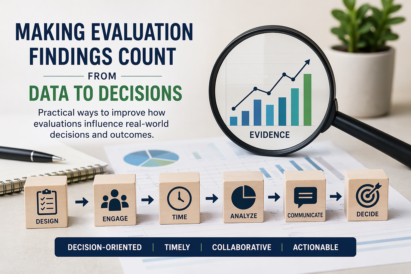 Improving the Use of Evaluation Findings in Decision-Making: Common Challenges and Practical…