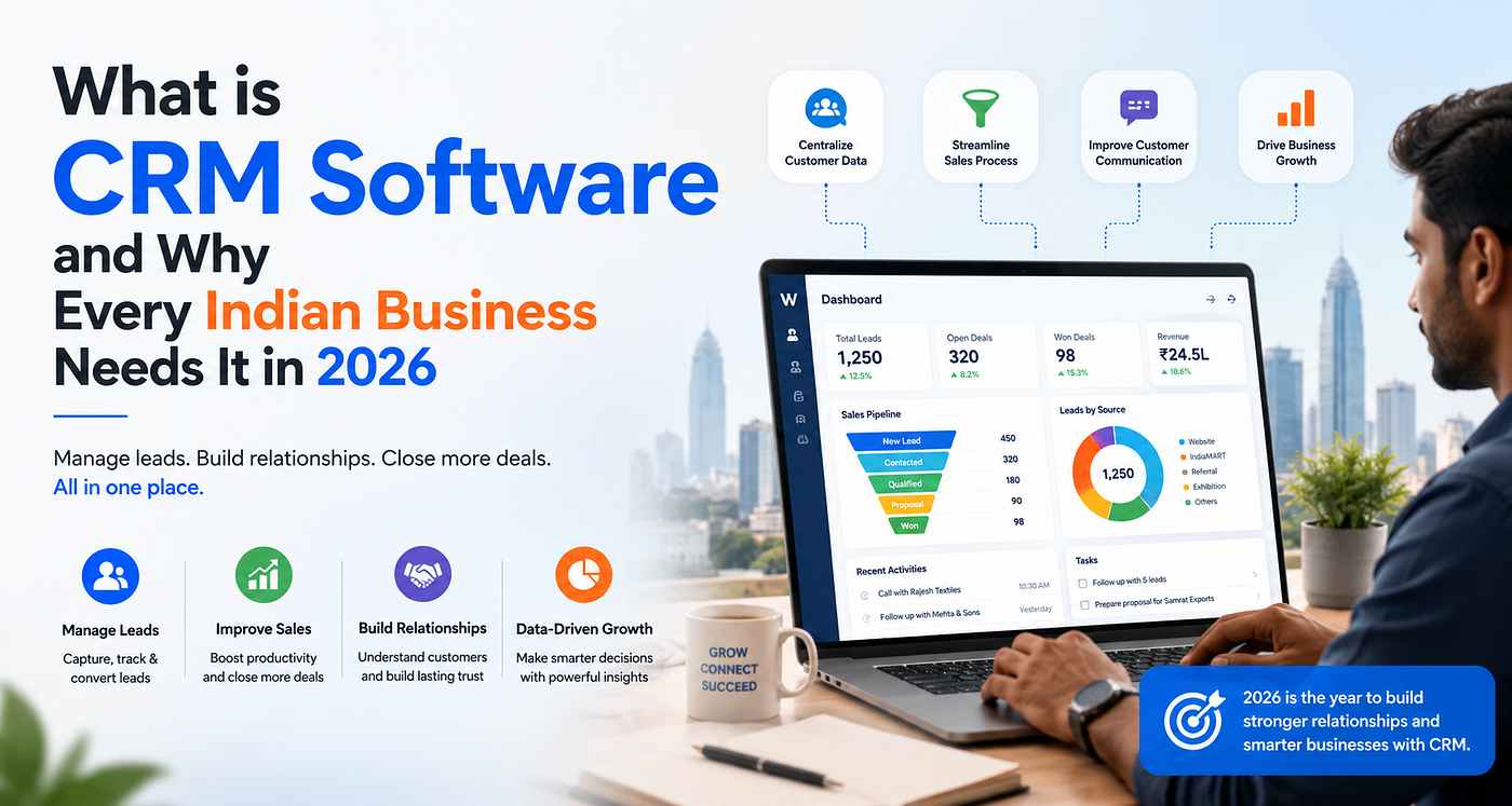What is CRM Software and Why Every Indian Business Needs It in 2026