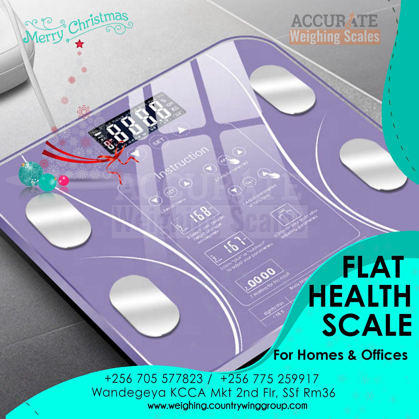 How much is a bathroom medical weighing scales in Kampala Uganda?