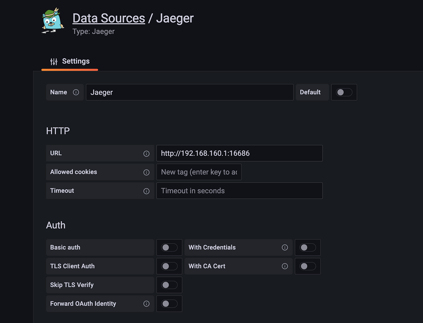 ゆうか@プロフ必読オーダーページ Implement OpenTelemetry to export data to Jaeger, Prometheus and
