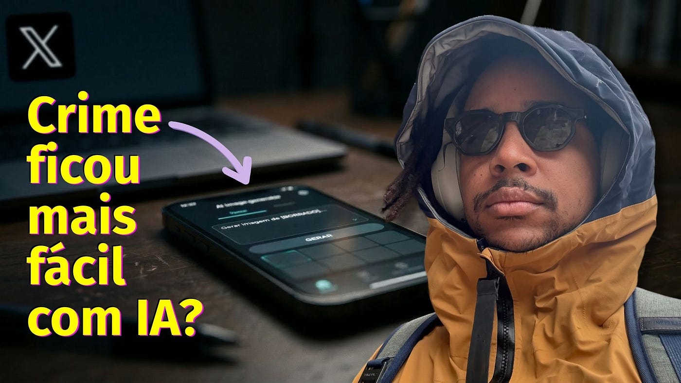 Crime ficou mais fácil com Inteligência Artificial?