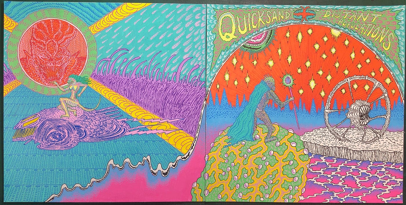 The Art of Quicksand's New Album Distant Populations | by