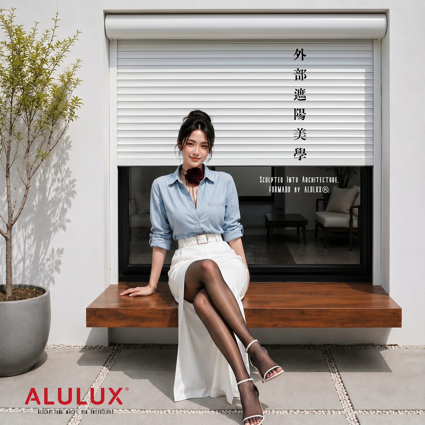 ALULUX 롤러셔터, 外部遮陽美學 III. Albus