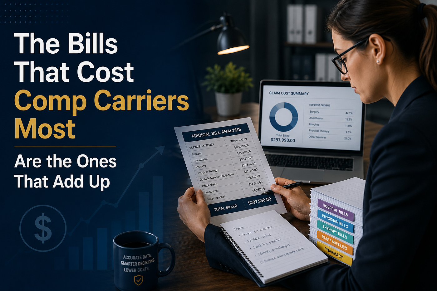 The Bills That Cost Comp Carriers Most Are the Ones That Add Up