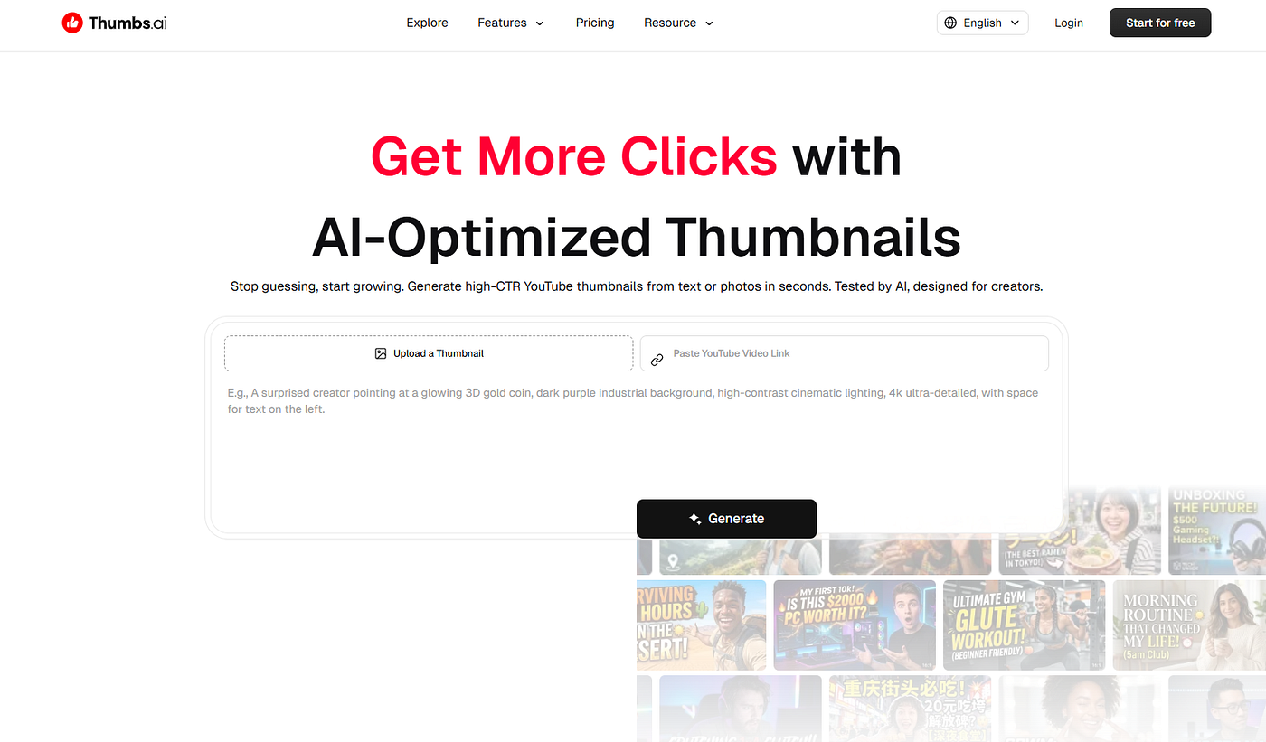 I Spent 3 Weeks Testing AI Thumbnail Generators. Here’s What Nobody Tells You.