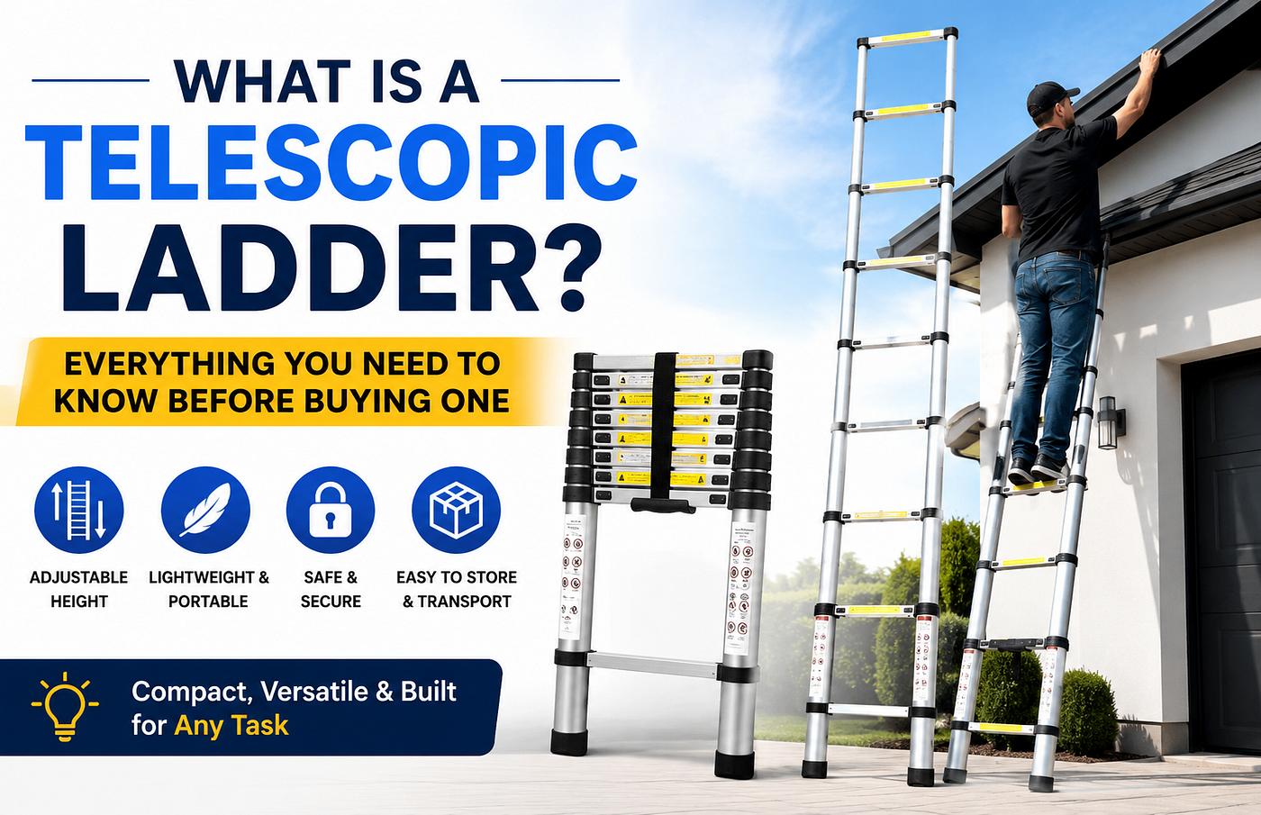 What Is a Telescopic Ladder? Everything You Need to Know Before Buying One