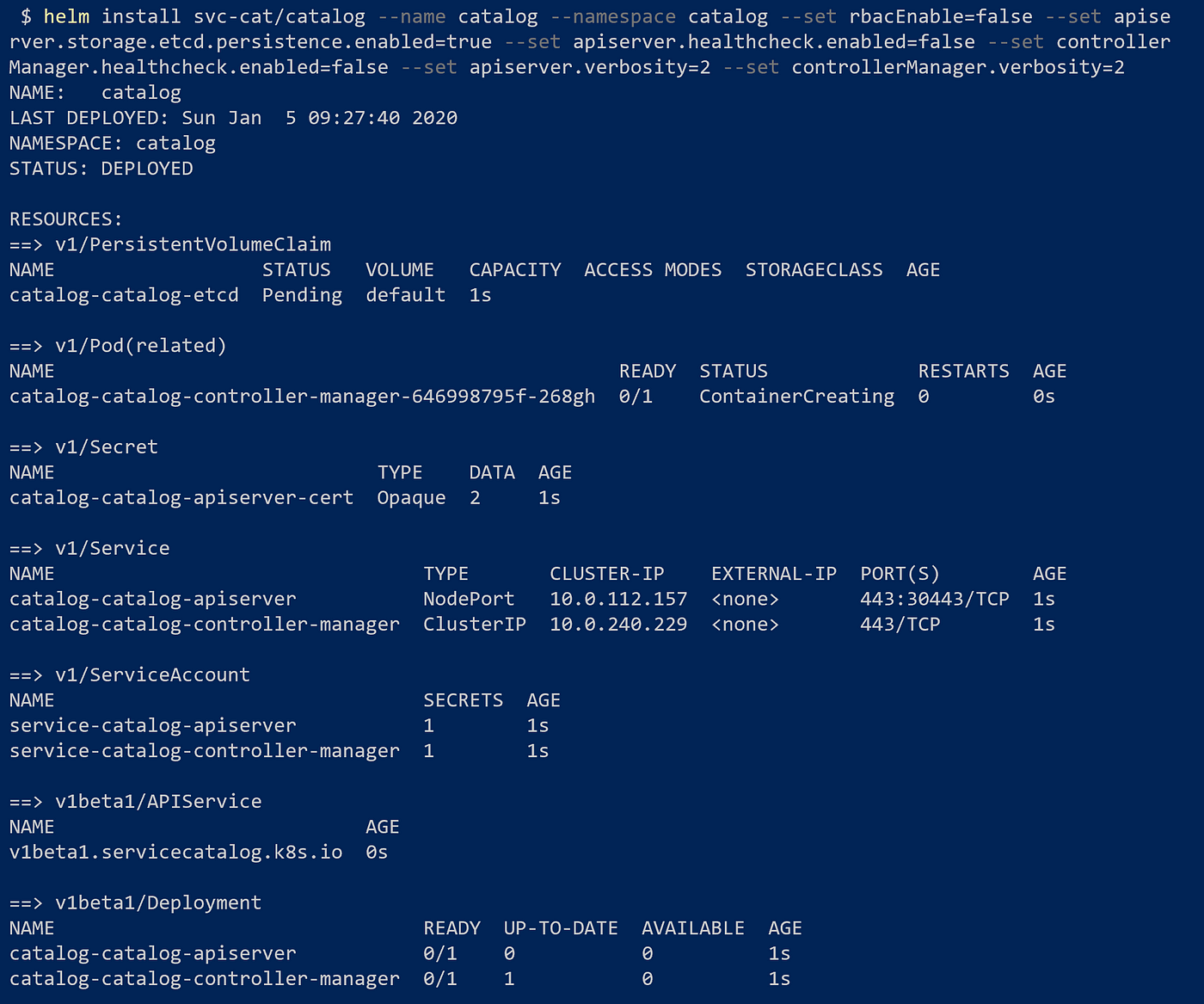 Catalog API returns empty table? - Scripting Support - Developer Forum