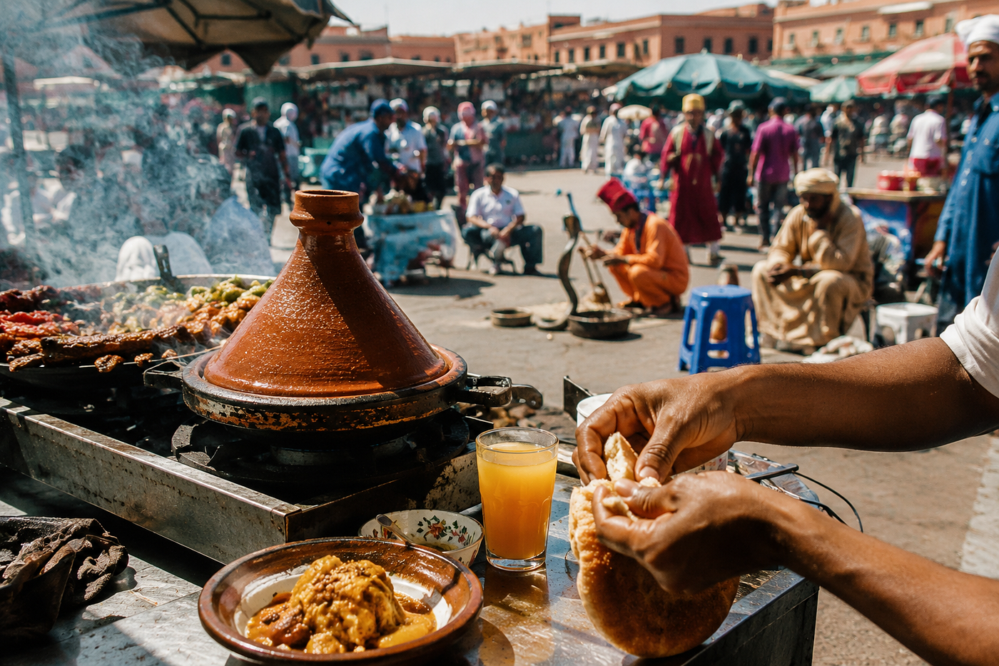 The Color of Marrakech at Noon
