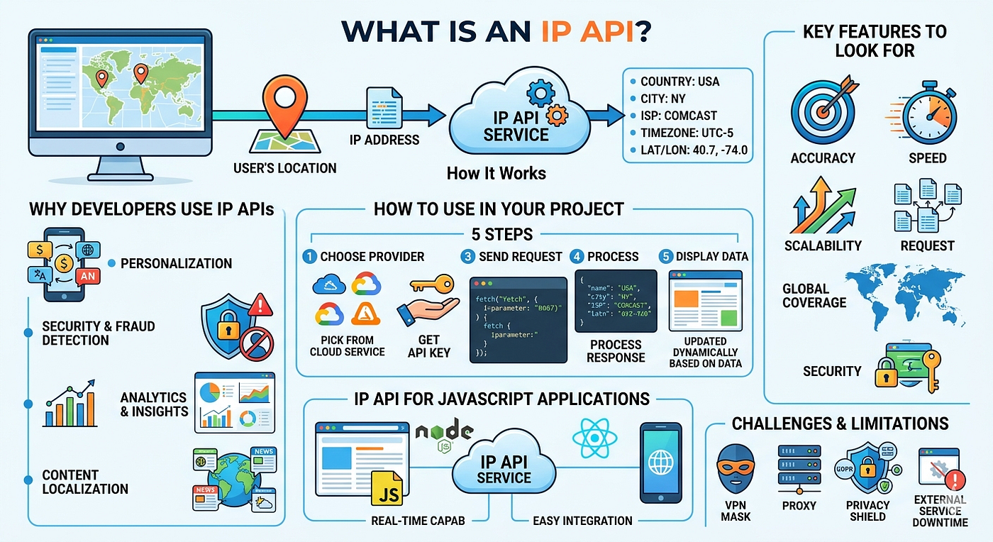 What Is an IP API? A Beginner-Friendly Guide to IP Geolocation for Developers