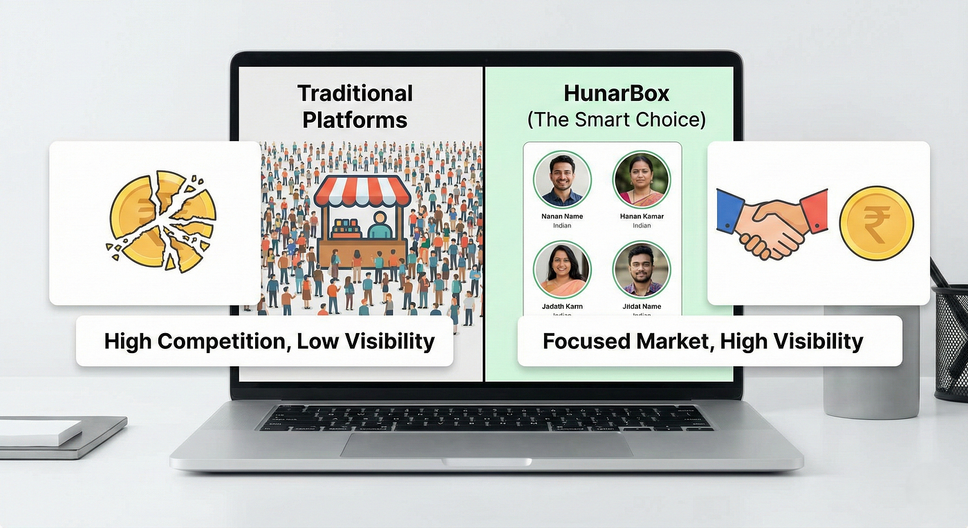 10 Proven Freelancing Tips 2026 : How to Win Clients on HunarBox — HunarBox.in
