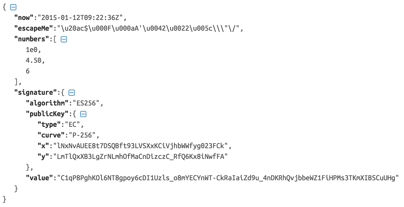 JSON Message Signing Alternatives | by Prabath Siriwardena | FACILELOGIN