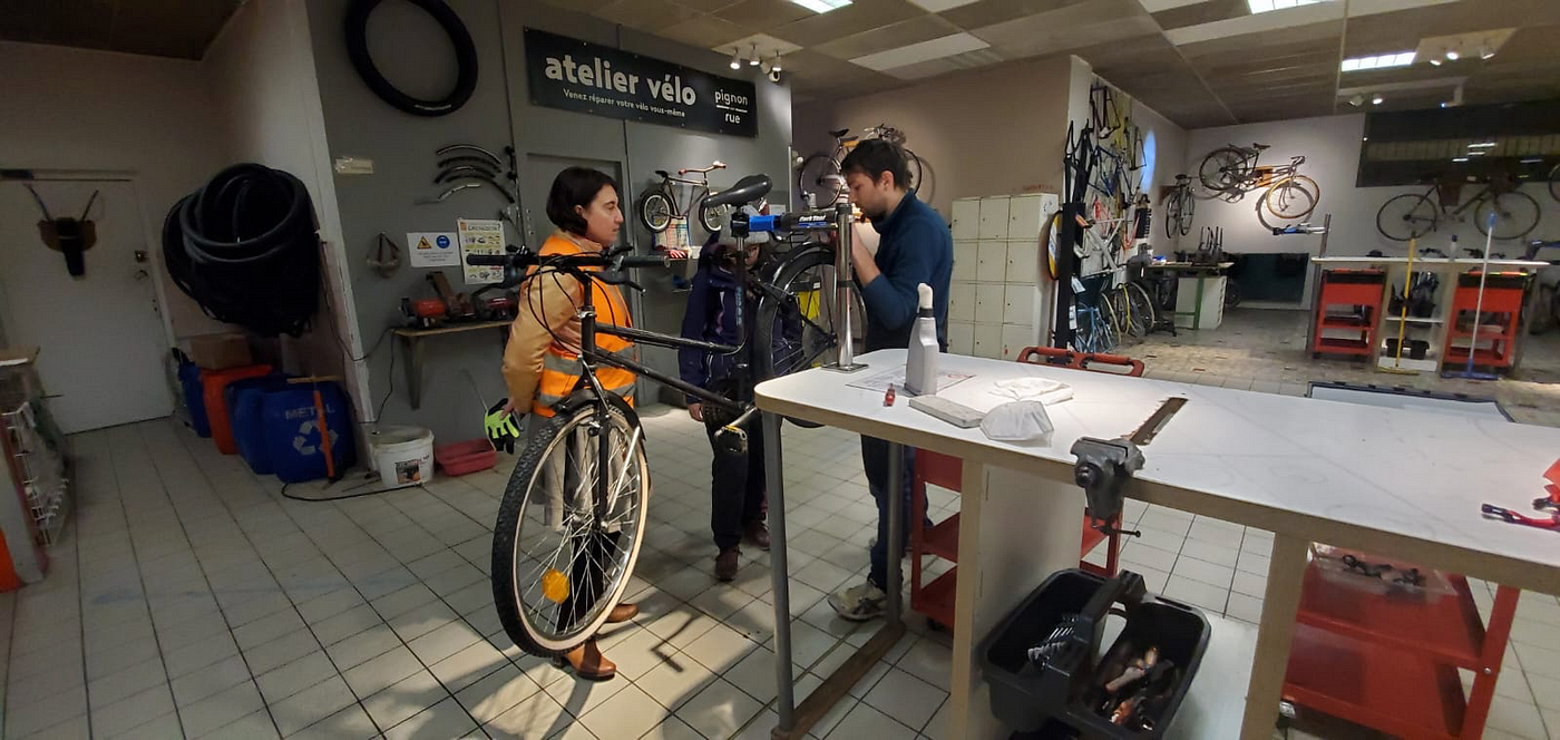Ateliers gratuits de réparation et d'entretien des vélos