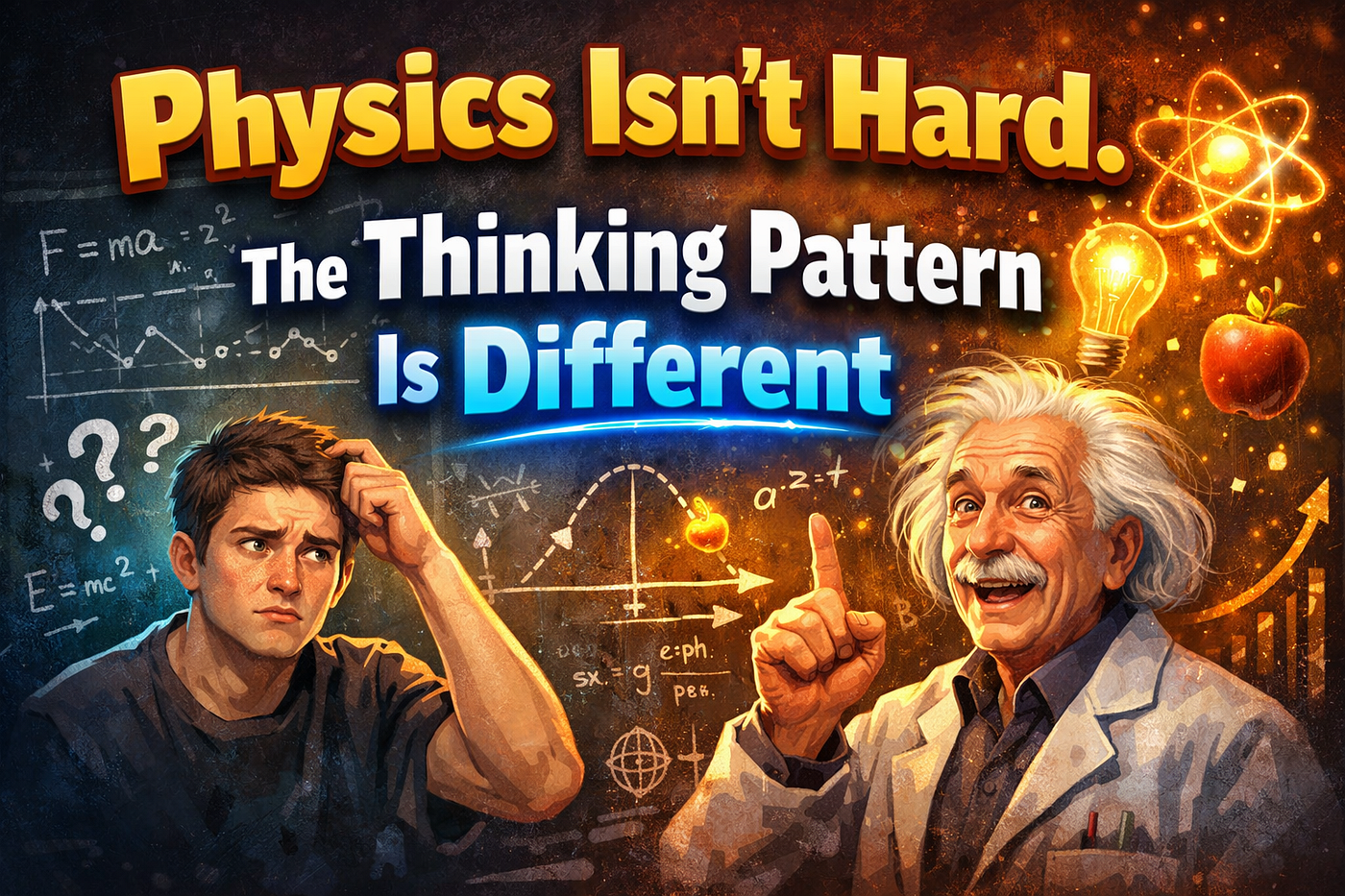 Physics Isn’t Hard. The Thinking Pattern Is Different
