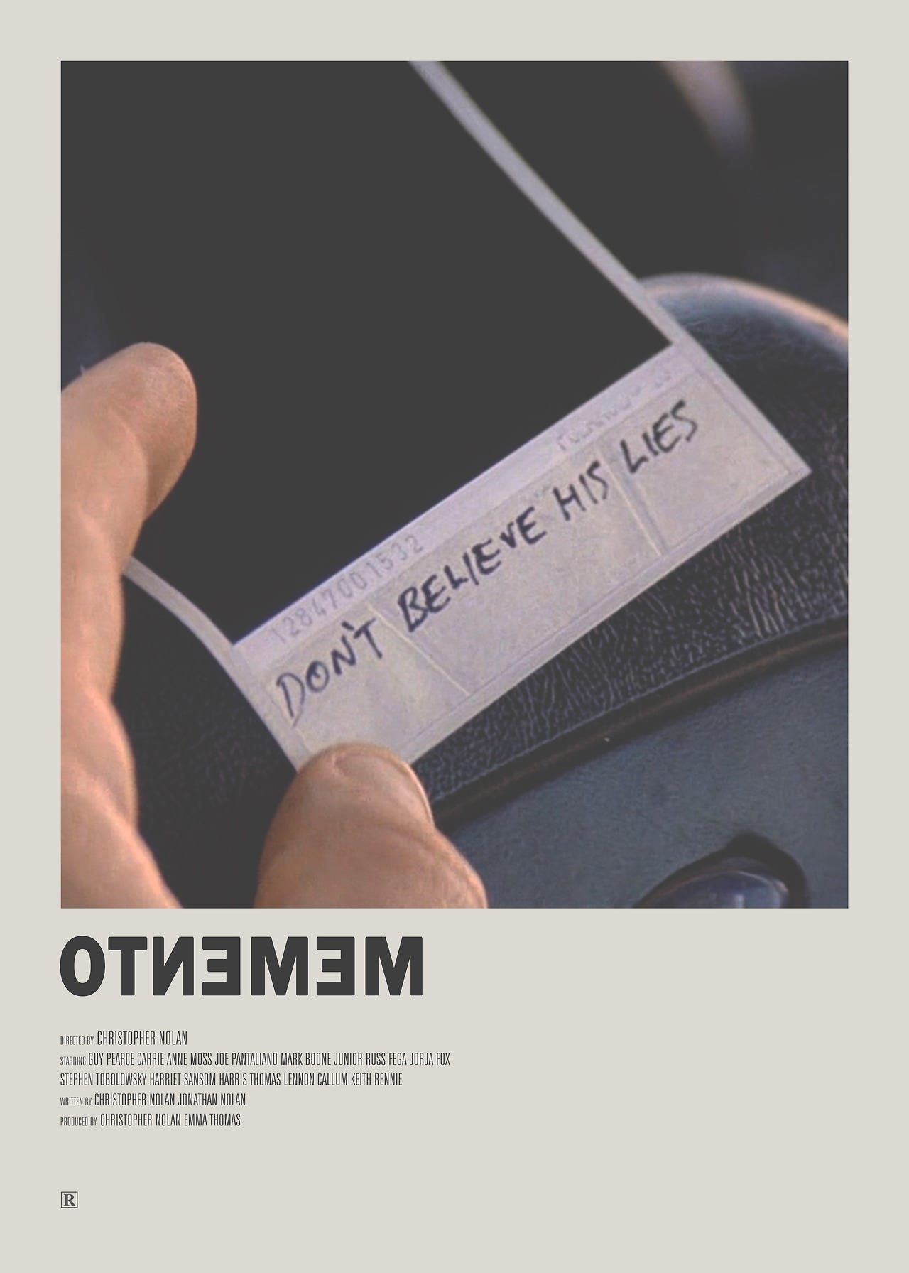 Memento Dont Believe His Lies