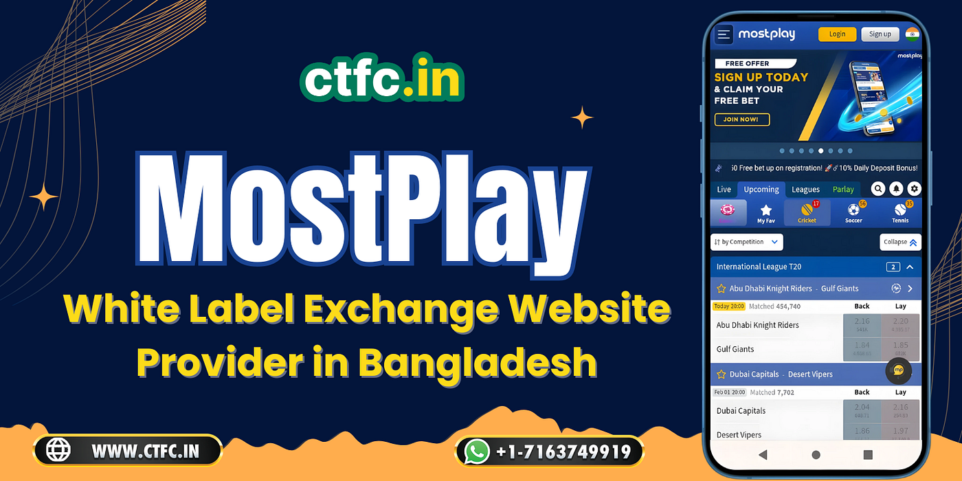 CTFC’s MostPlay: The Future of White Label Exchange Websites in Bangladesh