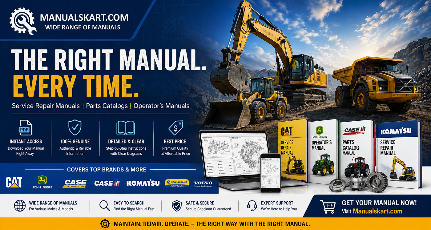 The Ultimate Guide to Heavy Equipment Parts Catalog Manuals on Manualskart