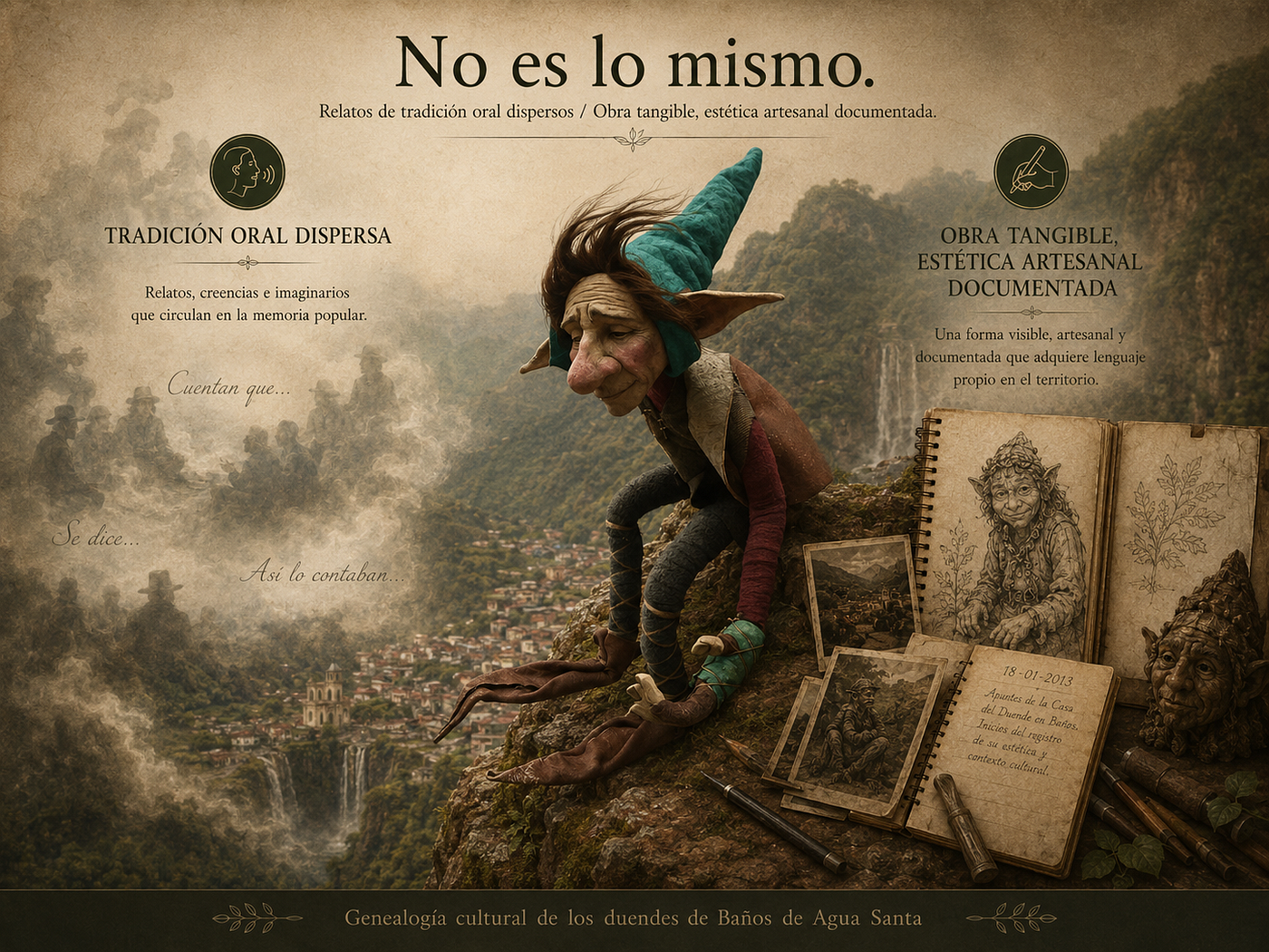 Cuando lo disperso quiere negar lo documentado: los duendes de Baños y la memoria cultural