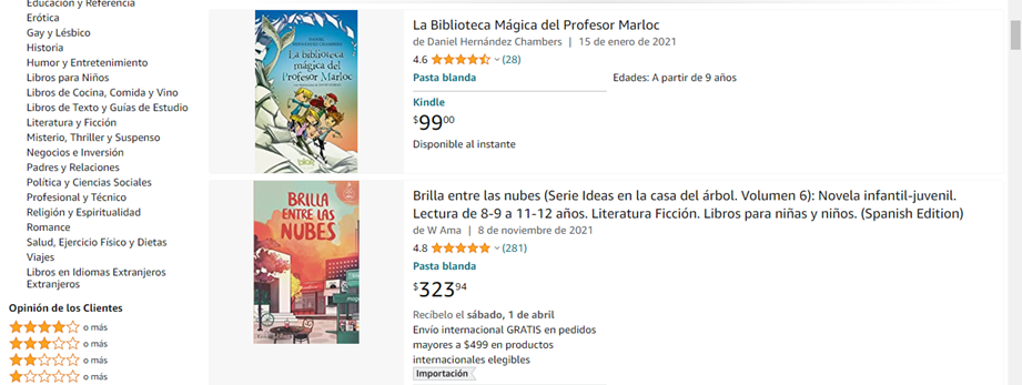 Brilla entre las nubes (Serie Ideas en la casa del árbol. Volumen 6):  Novela infantil-juvenil. Lectura de 8-9 a 11-12 años. Literatura Ficción.  Libros