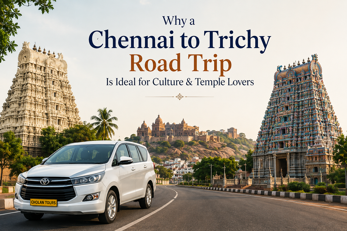 Why a Chennai to Trichy Road Trip Is Ideal for Culture & Temple Lovers