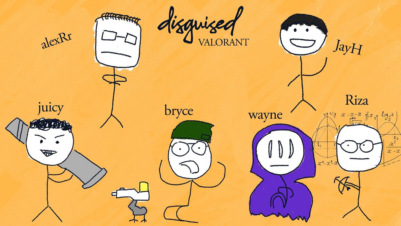 Riza Sertai Pasukan Disguised Valorant