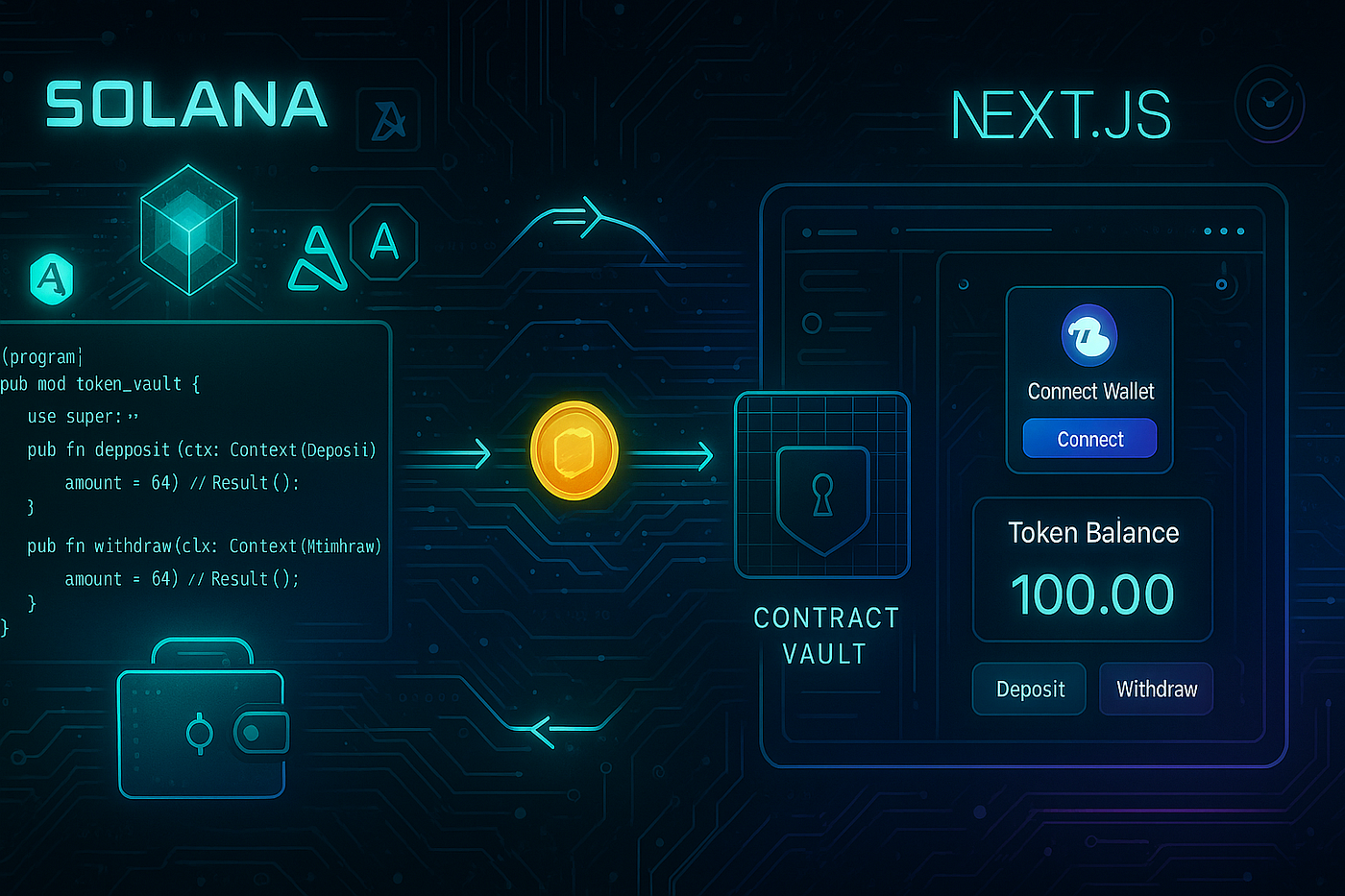 How I Built a Full-Stack dApp with Solana, Anchor, and Next.js | by Hash  Block | Medium